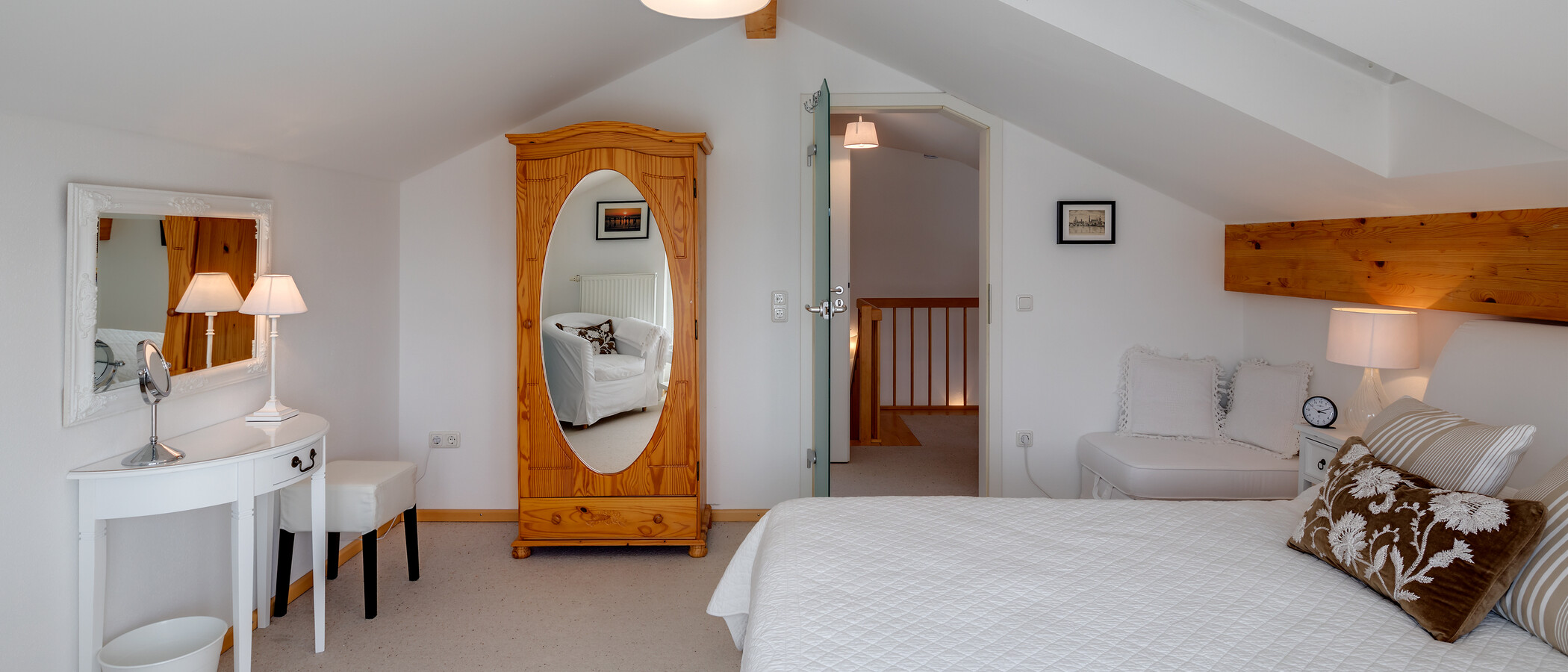 Maisonette galéria lakás Tutzing 05 Alvó 10604