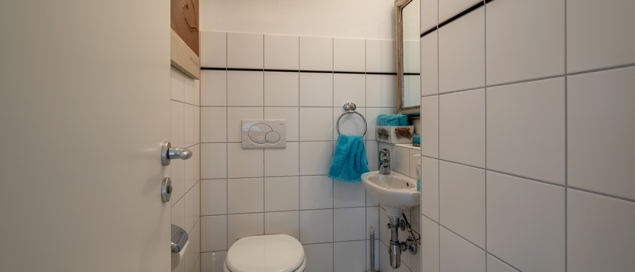 Maisonette galéria lakás Tutzing 01 Vendég WC 10604