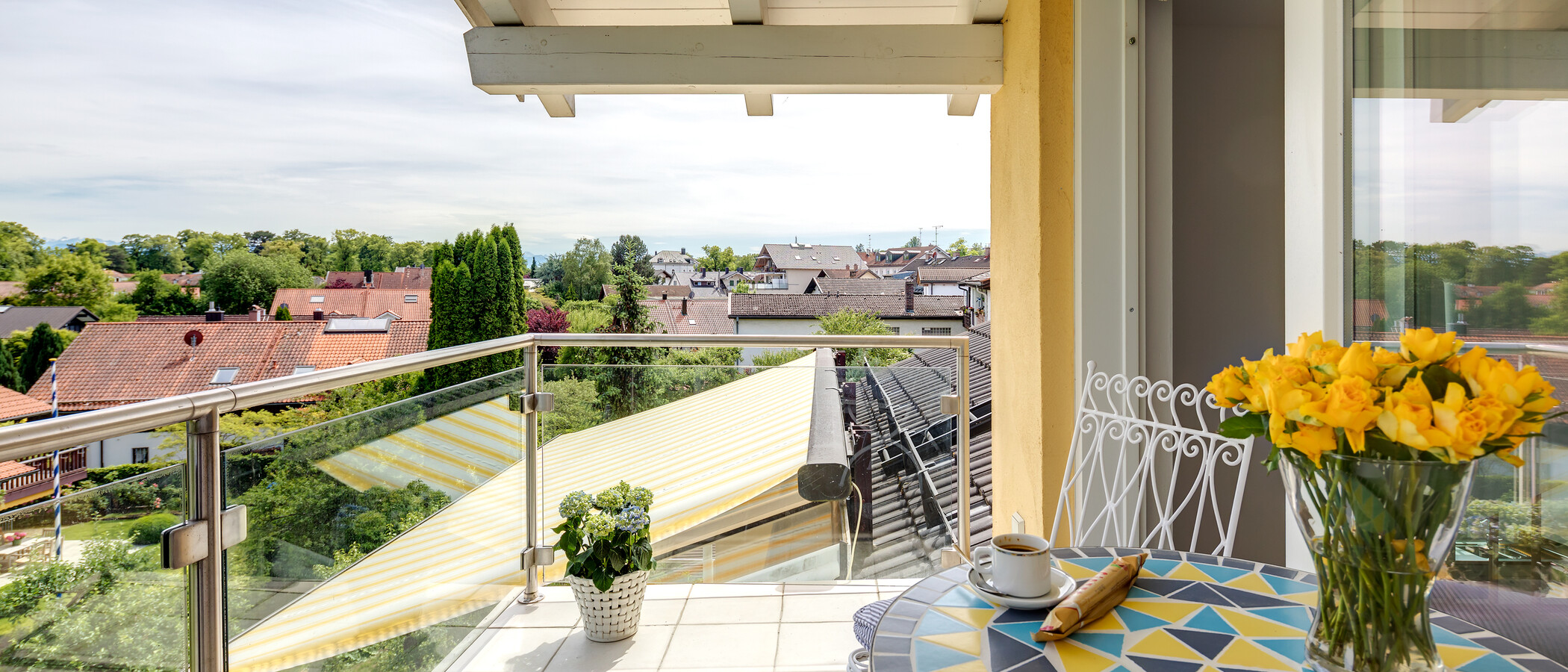 Maisonette galéria lakás Tutzing 03 1. erkély 10604