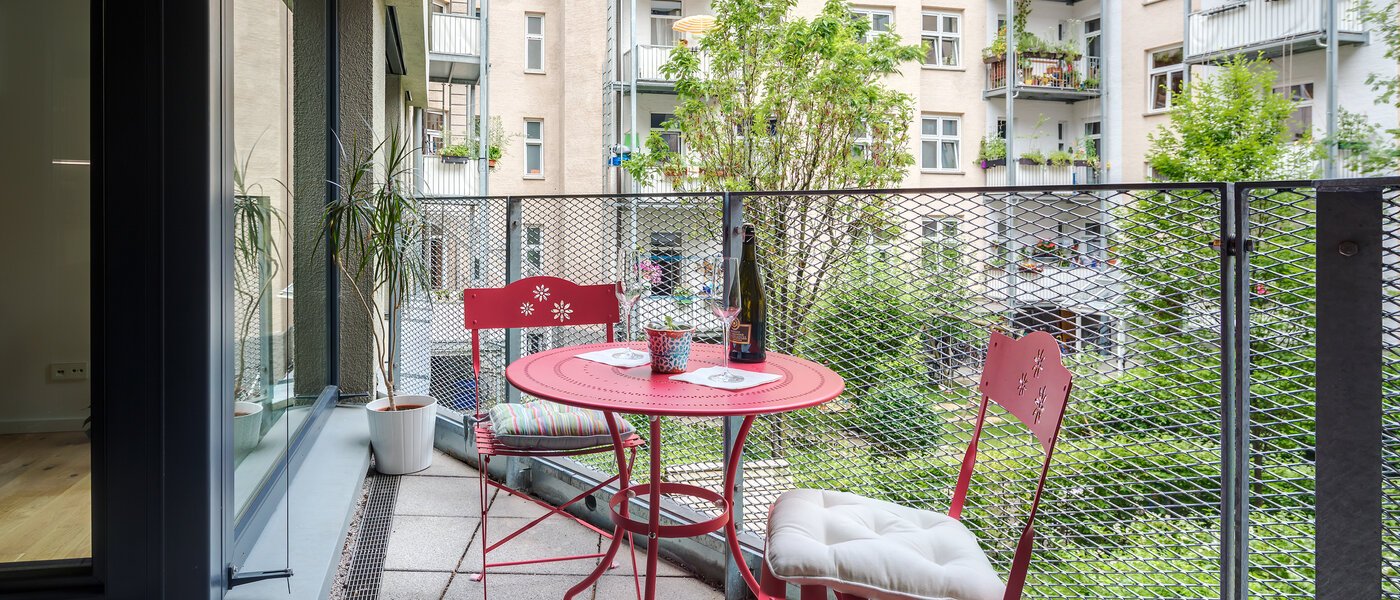 Плоский München Giesing 02 Балкон 10618