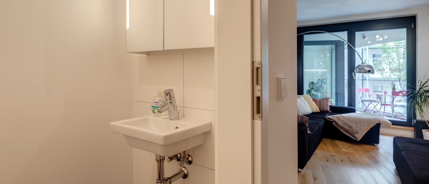 Плоский München Giesing 02 Гостьовий туалет 10618