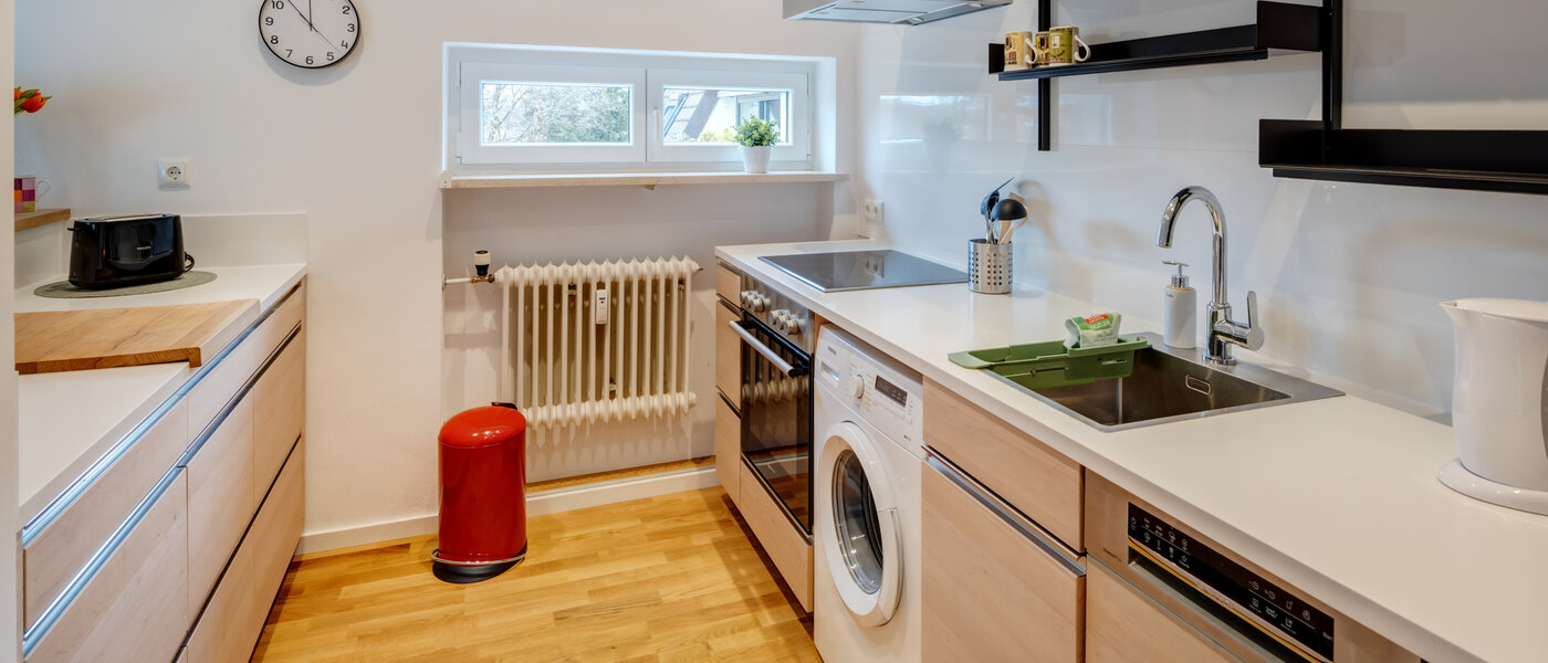 Podkrovní byt München Trudering 01 Kuchyně 10634