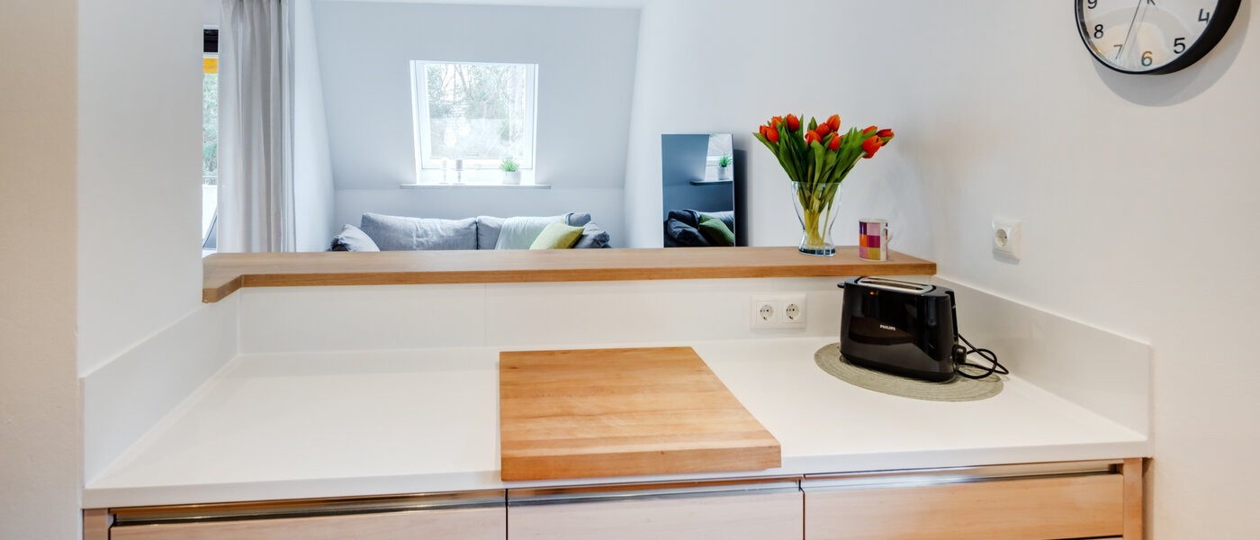 Podkrovní byt München Trudering 02 Kuchyně 10634