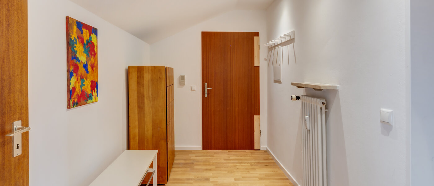 Podkrovní byt München Trudering 01 Chodba/chodba 10634