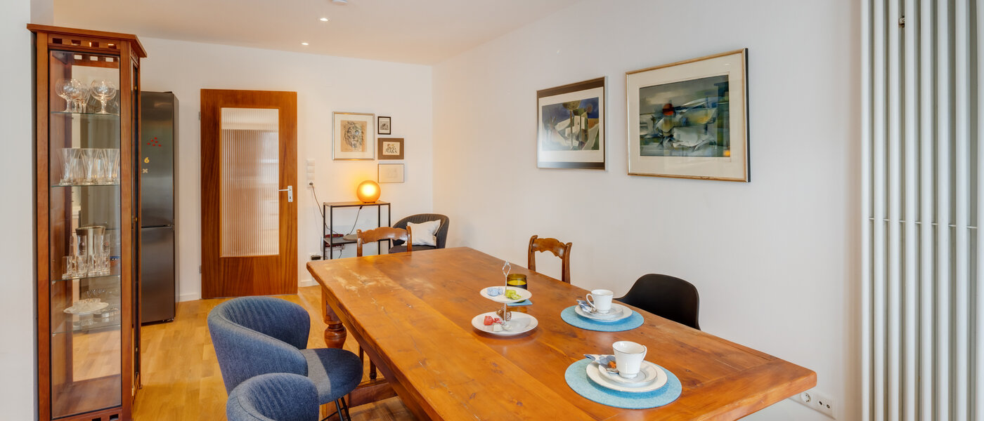 Podkrovní byt München Trudering 05 Obývací prostor 10634