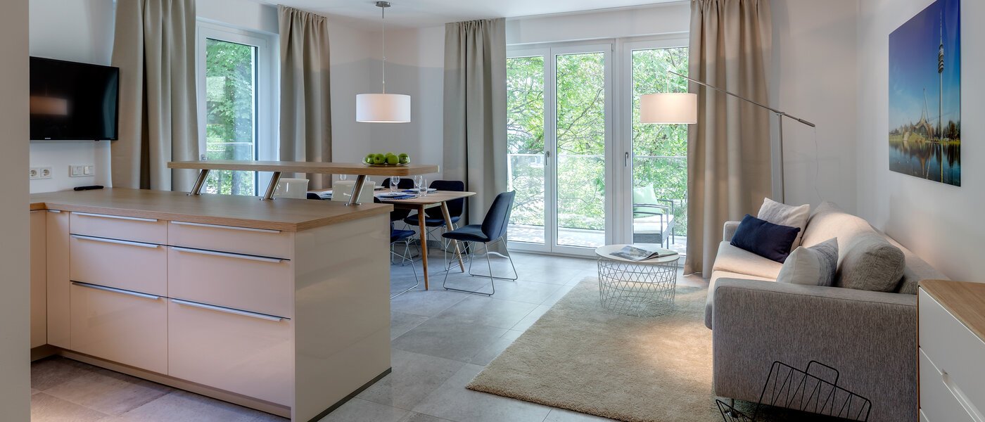 Ploché München Bogenhausen 02 Obývací prostor 10643