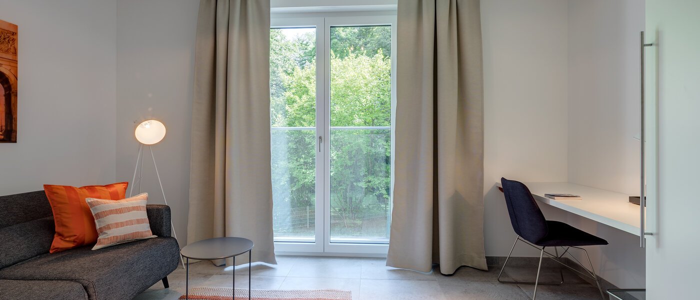 Ploché München Bogenhausen 01 Pokoj pro hosty 10643