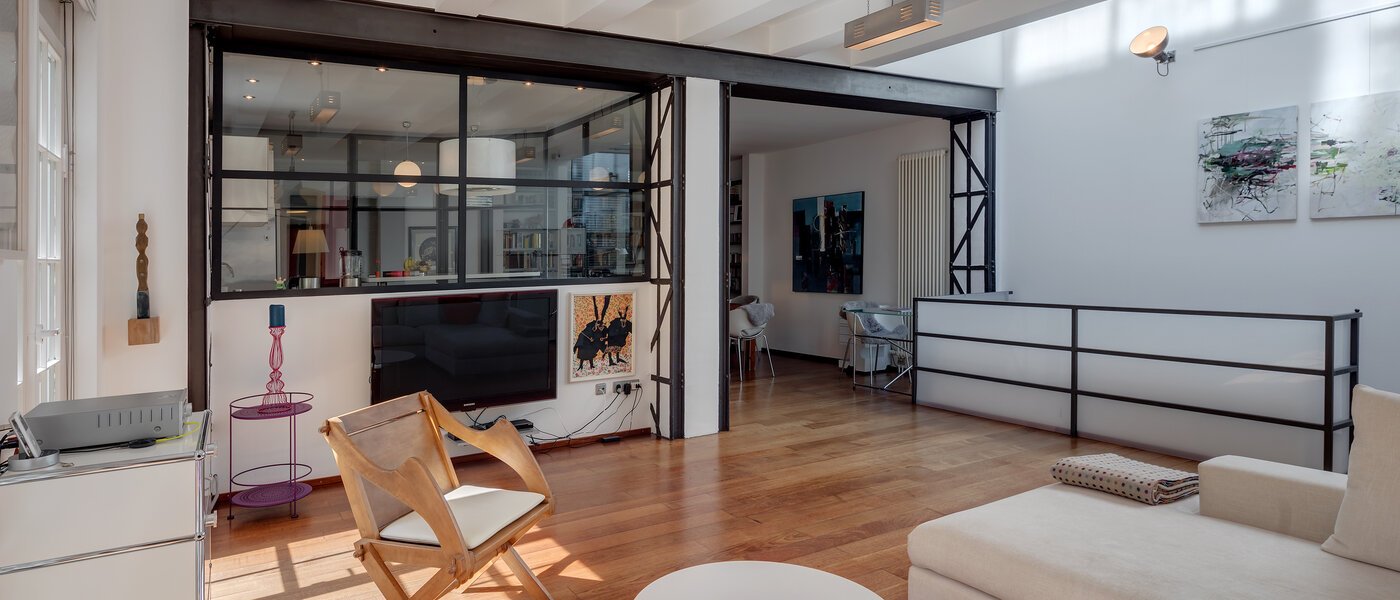 Maisonette lakás München Isarvorstadt 03 Élő 10712