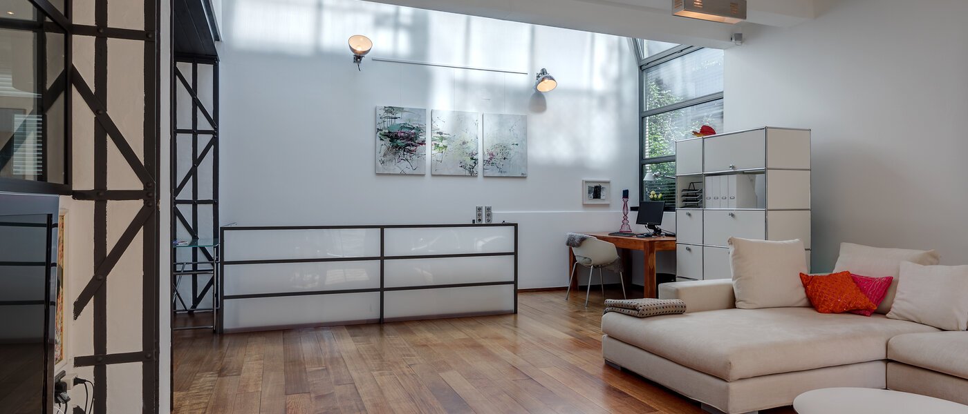 Maisonette lakás München Isarvorstadt 04 Élő 10712