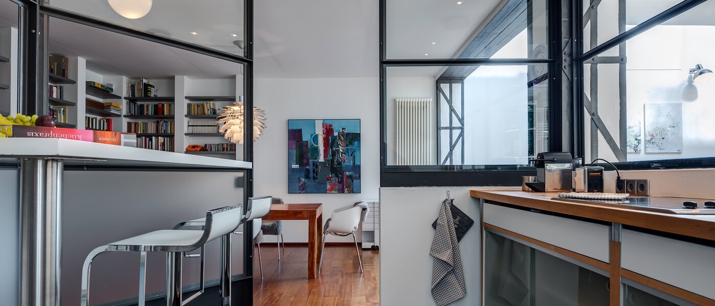 Maisonette lakás München Isarvorstadt 01 Konyha 10712