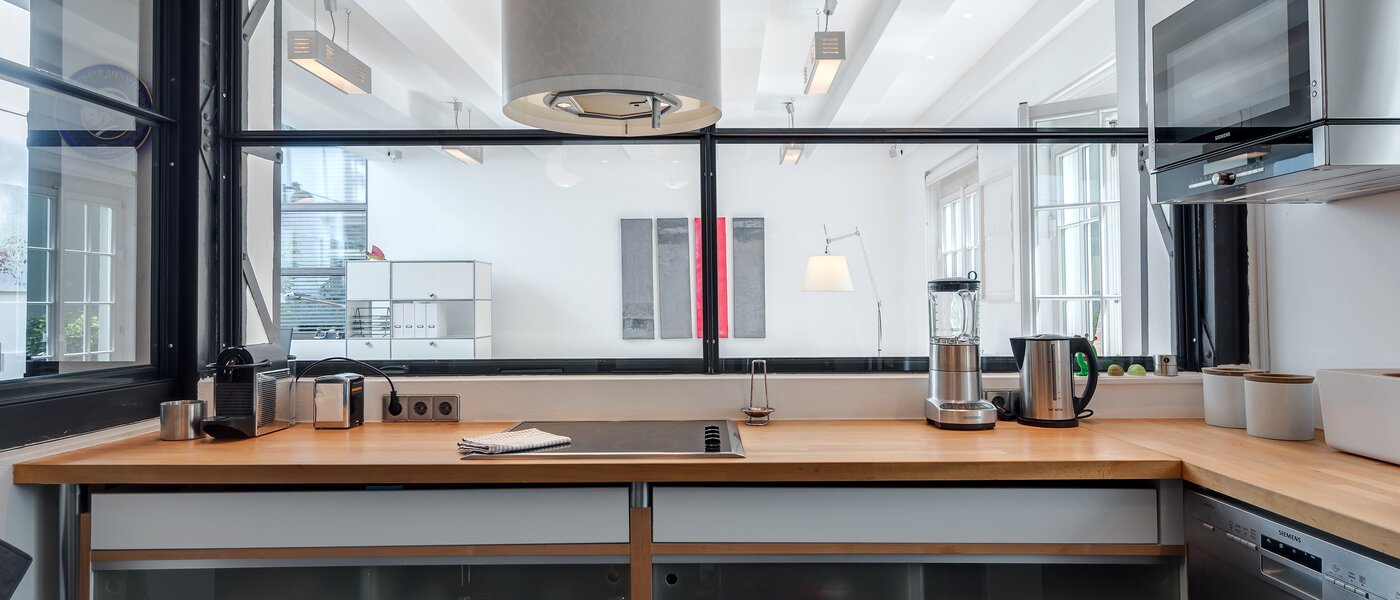 Maisonette lakás München Isarvorstadt 02 Konyha 10712