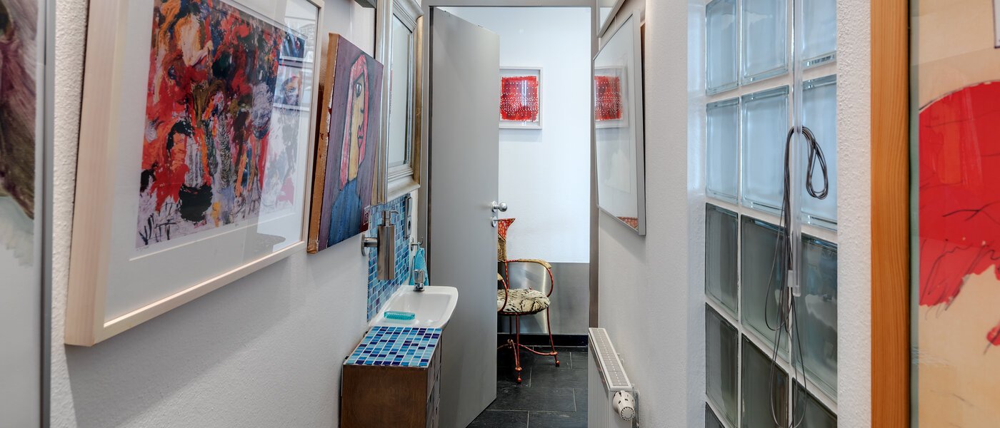 Maisonette lakás München Isarvorstadt 02 Vendég WC 10712