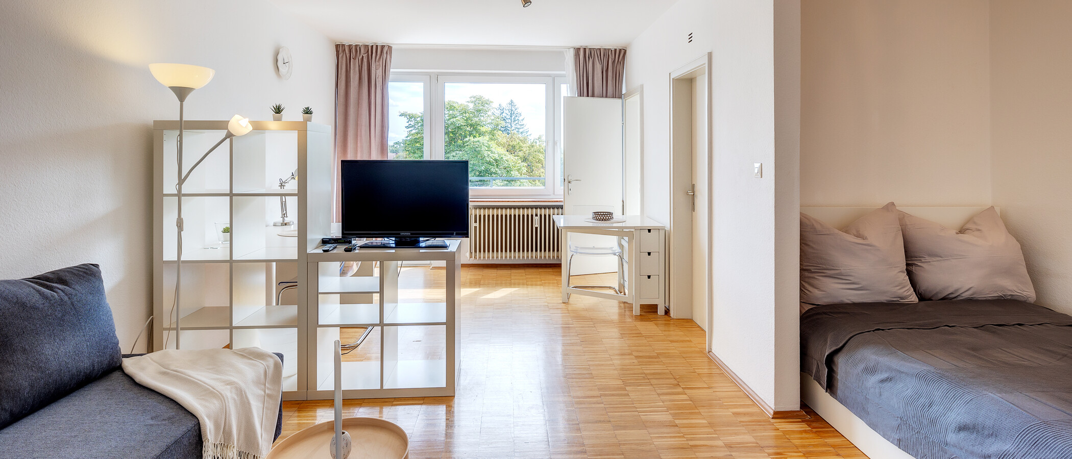 Επίπεδη München Berg am Laim 01 Καθιστικό 10726