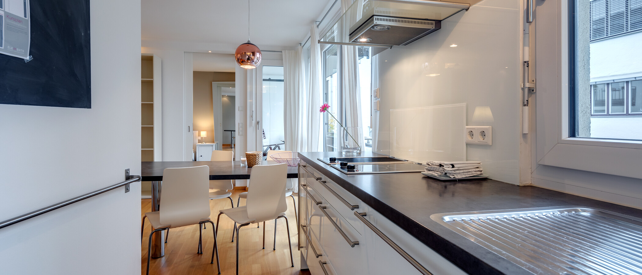 Flad München Maxvorstadt 04 Køkken 10752