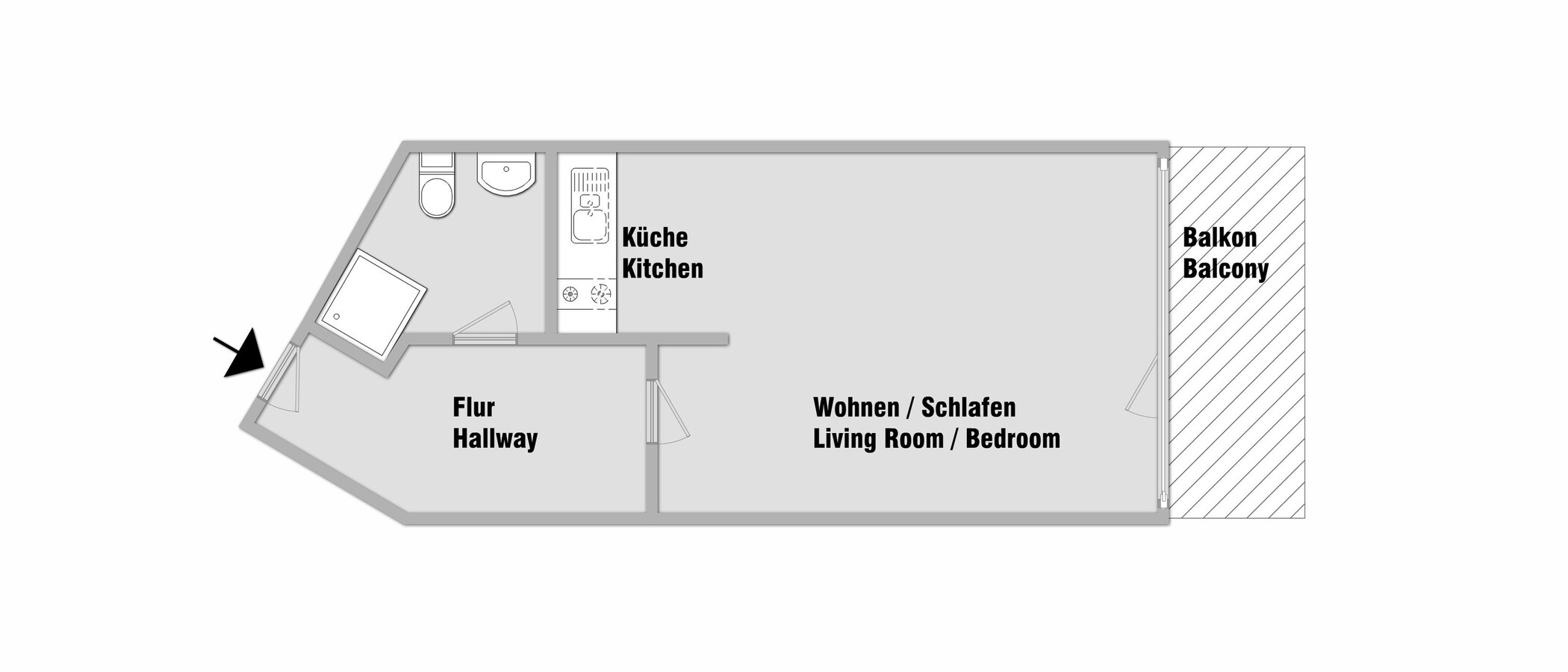 Lapos München Schwabing-Nord (zw. Leopoldstraße & Englischen Garten) 01 Alaprajz 10753