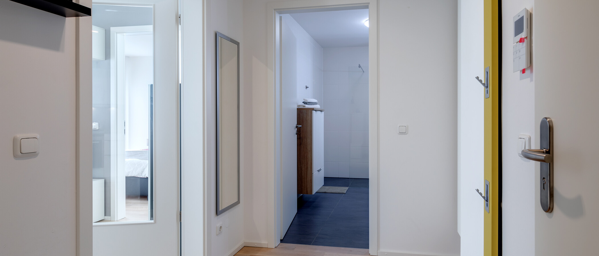 Lapos München Messestadt Riem 02 Folyosó/folyosó 10766