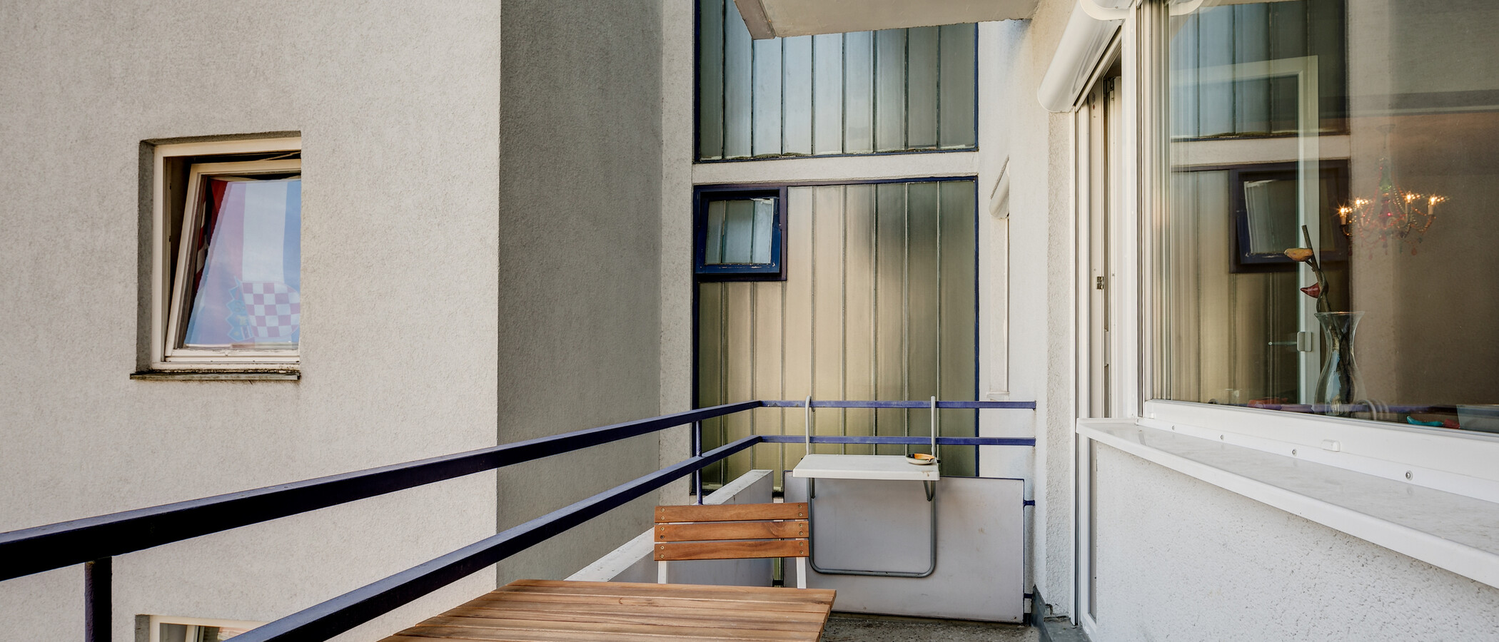 Плоский München Schwabing-West (rund um den Hohenzollernplatz) 02 Балкон 10772