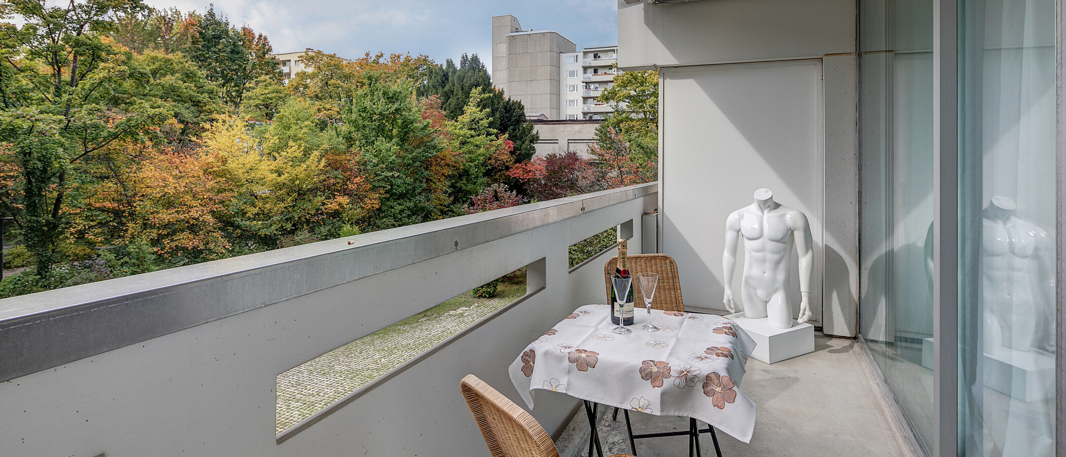 Плосък München Neuhausen 01 Балкон 10774
