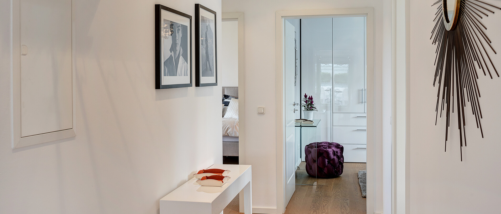 Çatı teraslı daire München Bogenhausen 03 Koridor/koridor geçidi 10781