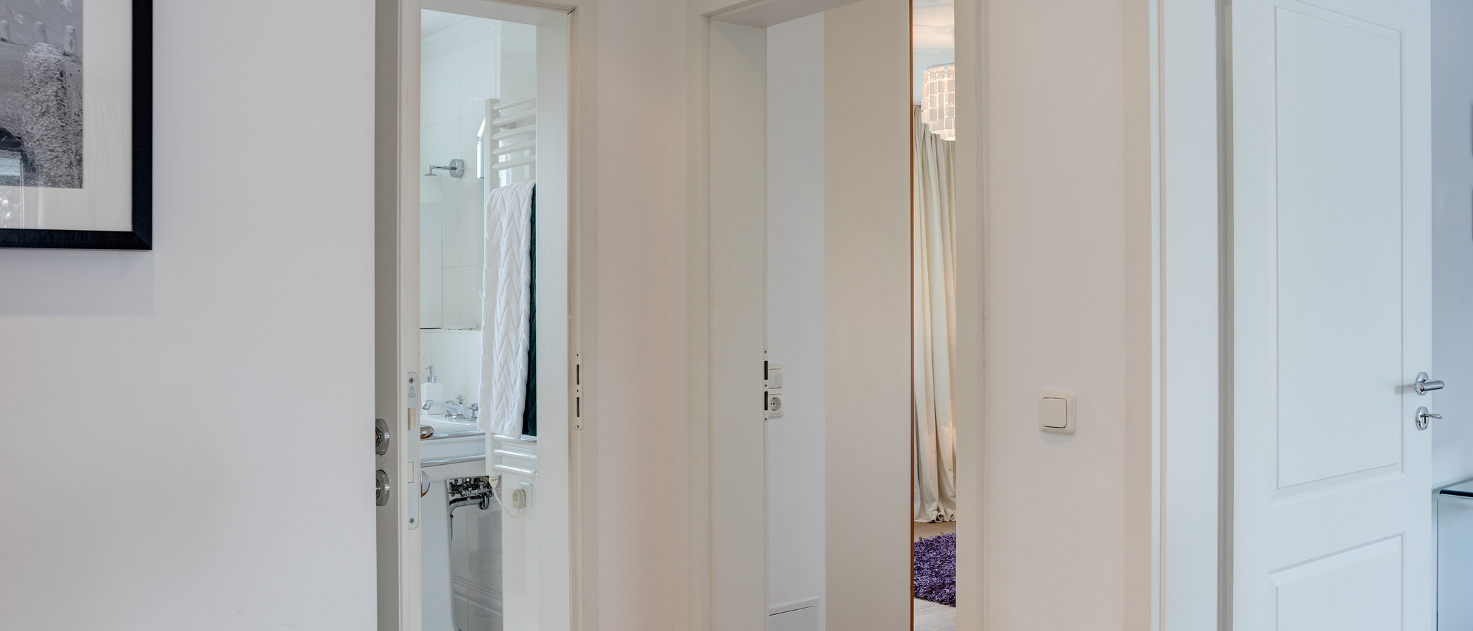 Çatı teraslı daire München Bogenhausen 04 Koridor/koridor geçidi 10781