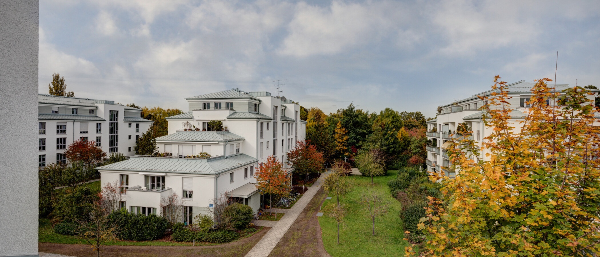 Çatı teraslı daire München Bogenhausen 01 Görünüm 10781