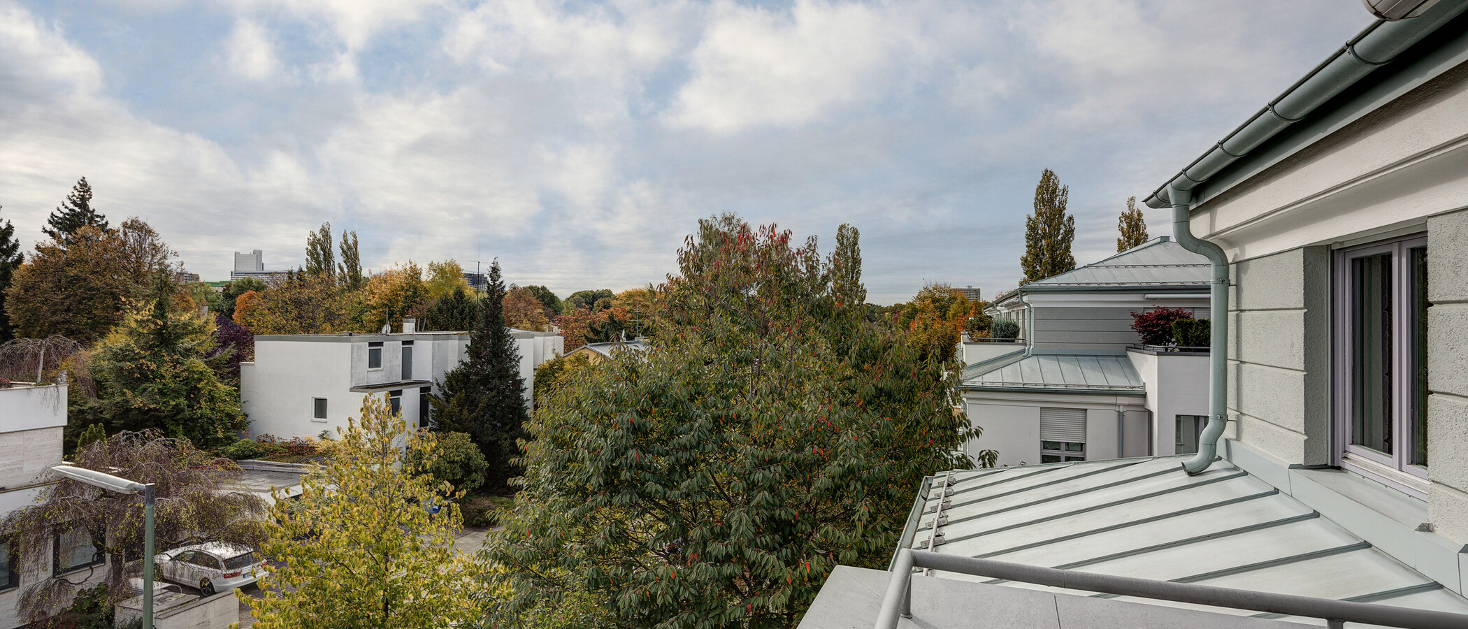 Çatı teraslı daire München Bogenhausen 02 Görünüm 10781