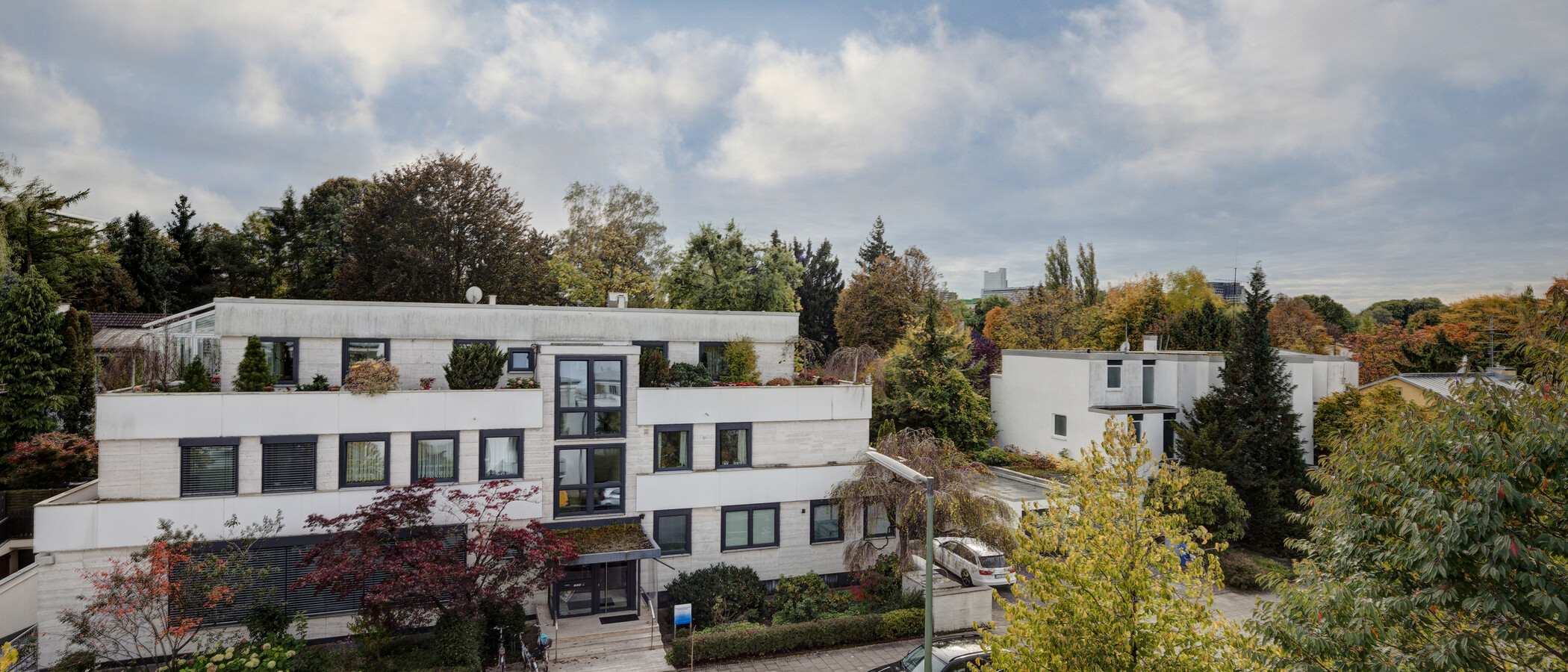 Çatı teraslı daire München Bogenhausen 03 Görünüm 10781