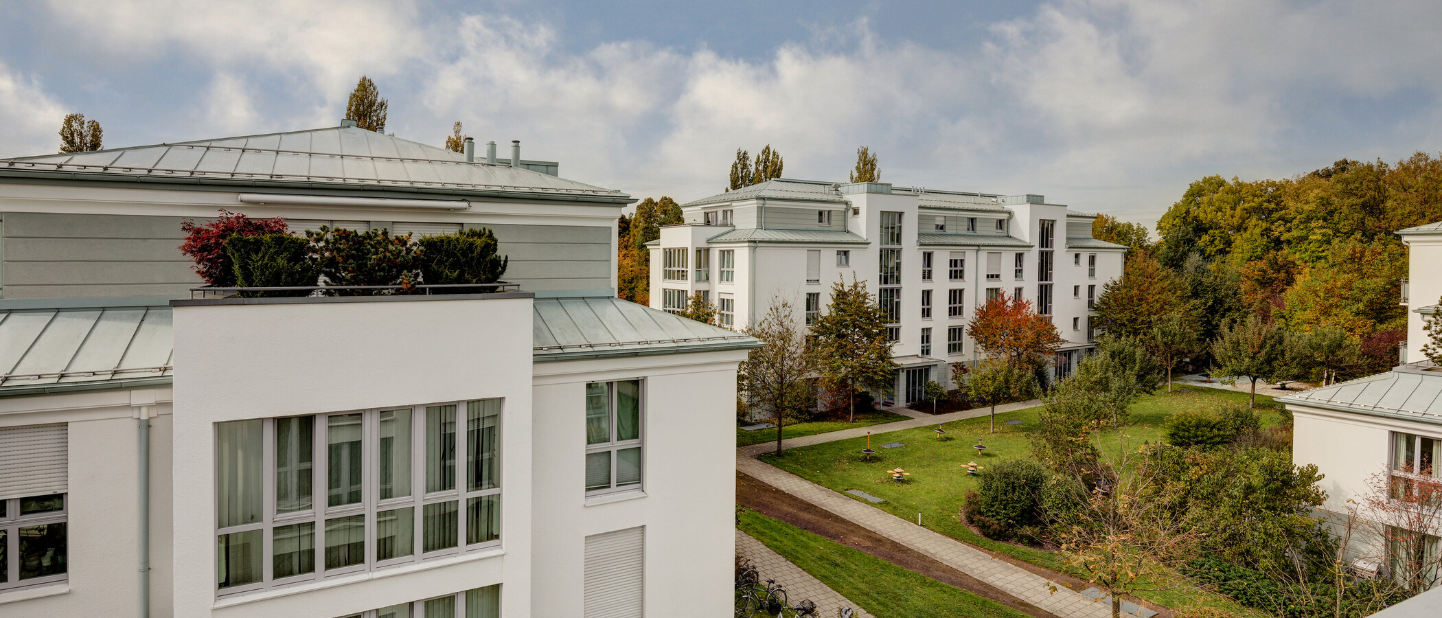 Çatı teraslı daire München Bogenhausen 05 Görünüm 10781