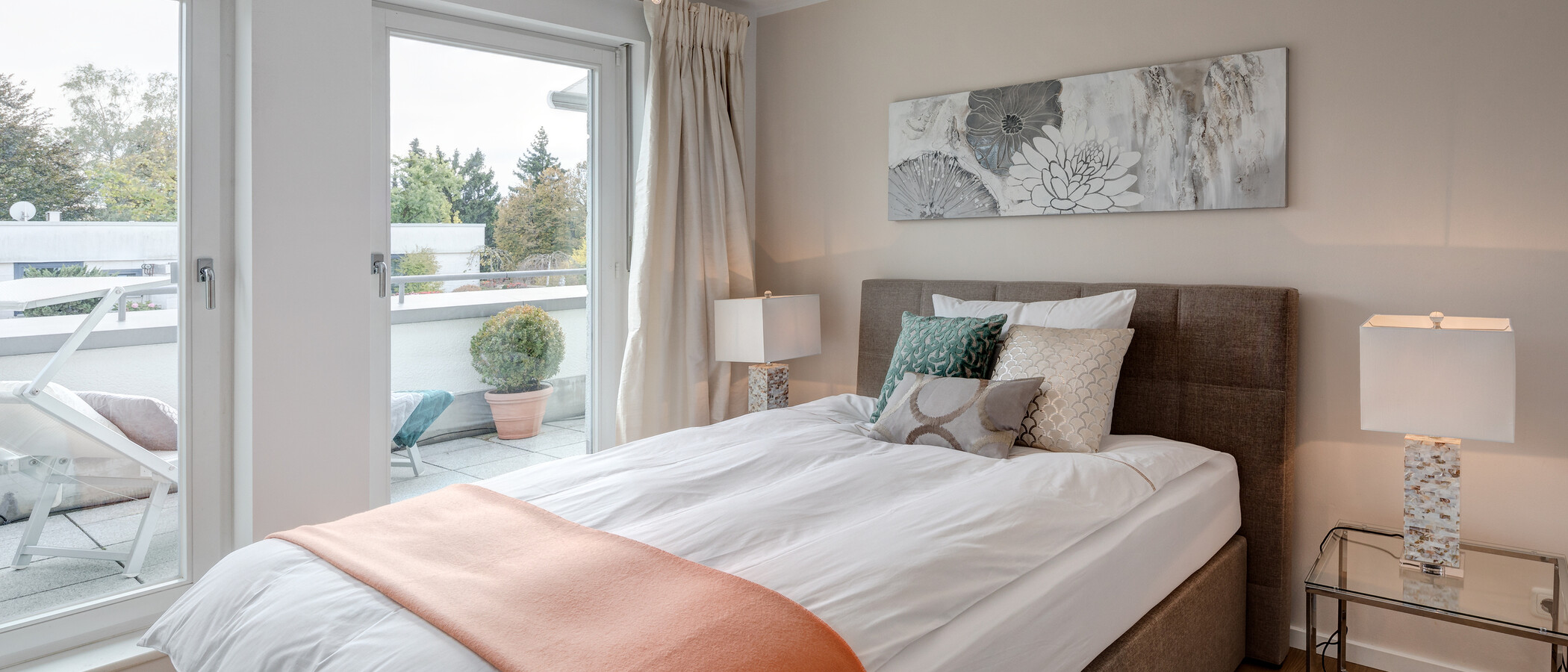 Çatı teraslı daire München Bogenhausen 01 2. Uyku 10781