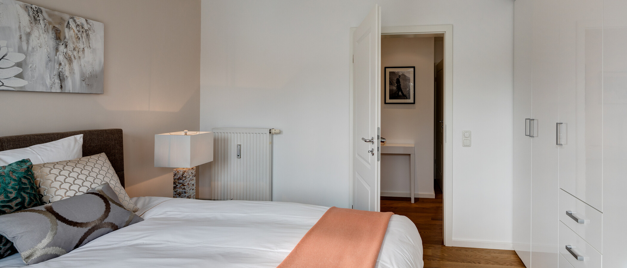 Çatı teraslı daire München Bogenhausen 05 2. Uyku 10781
