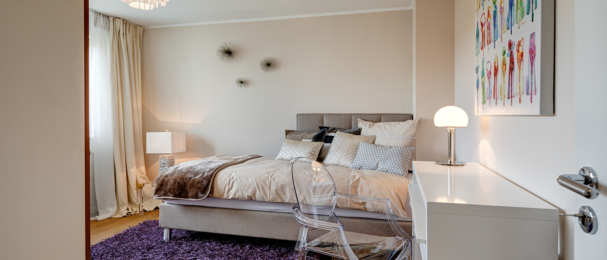 Çatı teraslı daire München Bogenhausen 03 3. Uyku 10781