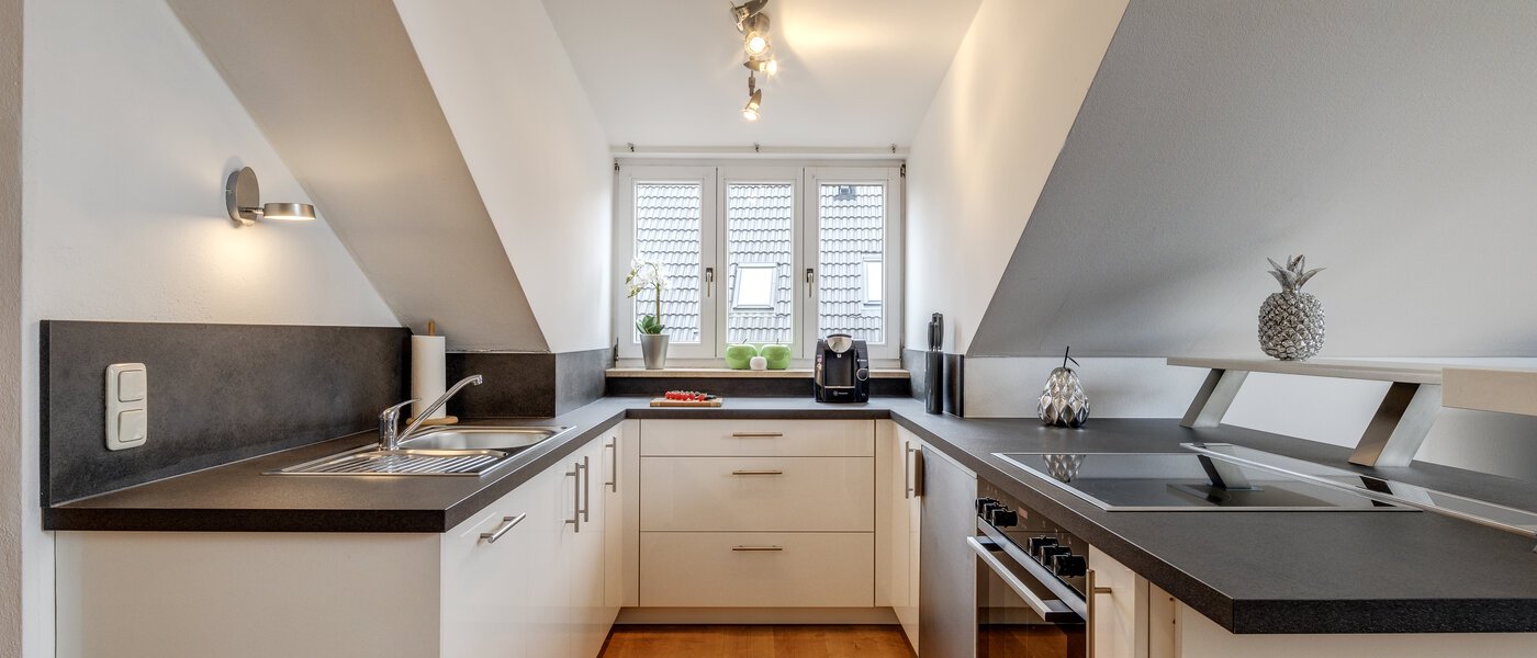 Mieszkanie na poddaszu München Denning 01 Kuchnia 10809