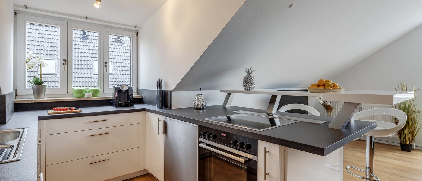 Mieszkanie na poddaszu München Denning 02 Kuchnia 10809