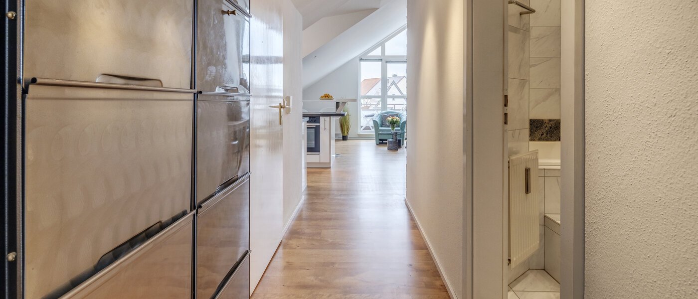 Mieszkanie na poddaszu München Denning 01 Korytarz/przejście 10809