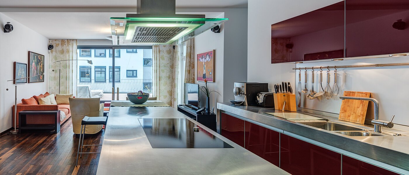 Ploché München Bogenhausen 03 Kuchyňa 10830