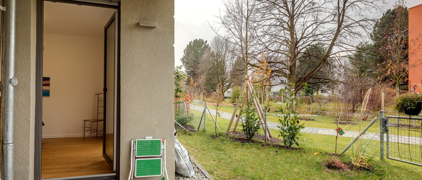 플랫 München Parkstadt Bogenhausen 02 정원 10839