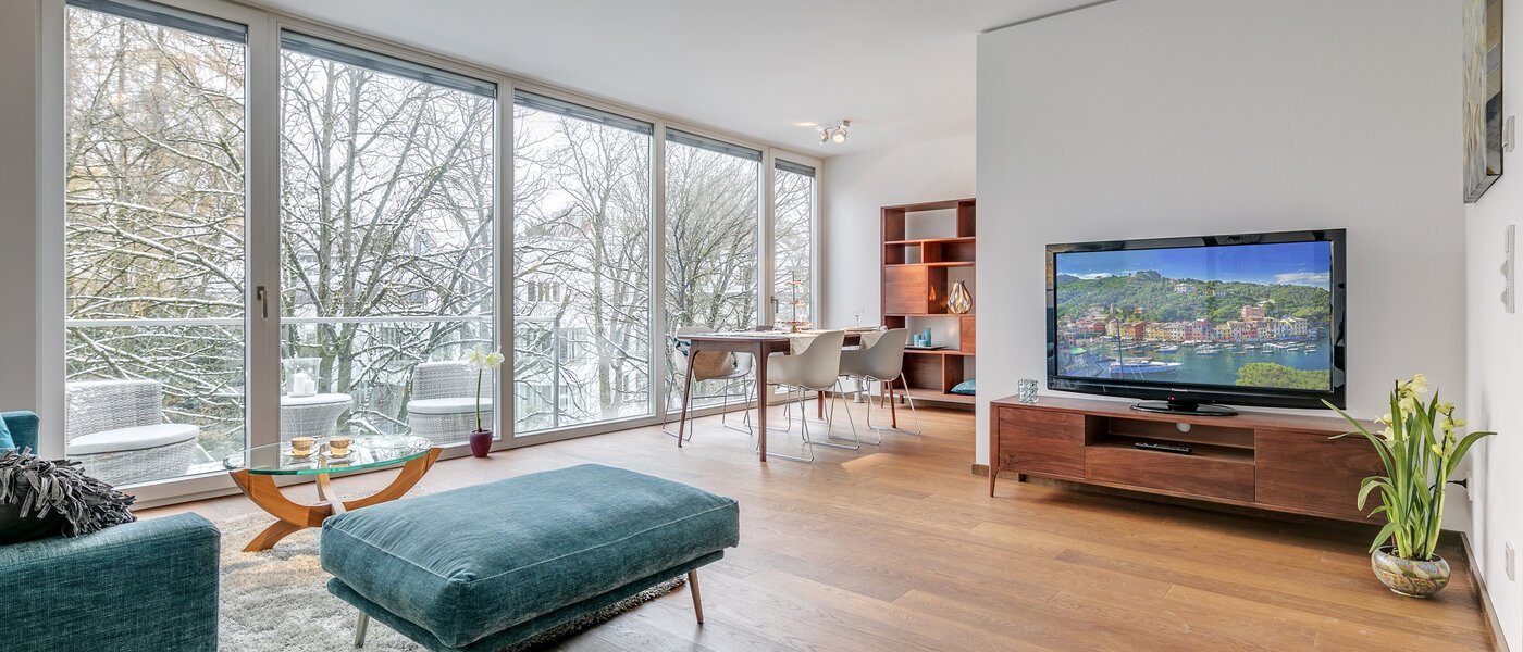 Plat München Nymphenburg 02 Woonkamer 10849