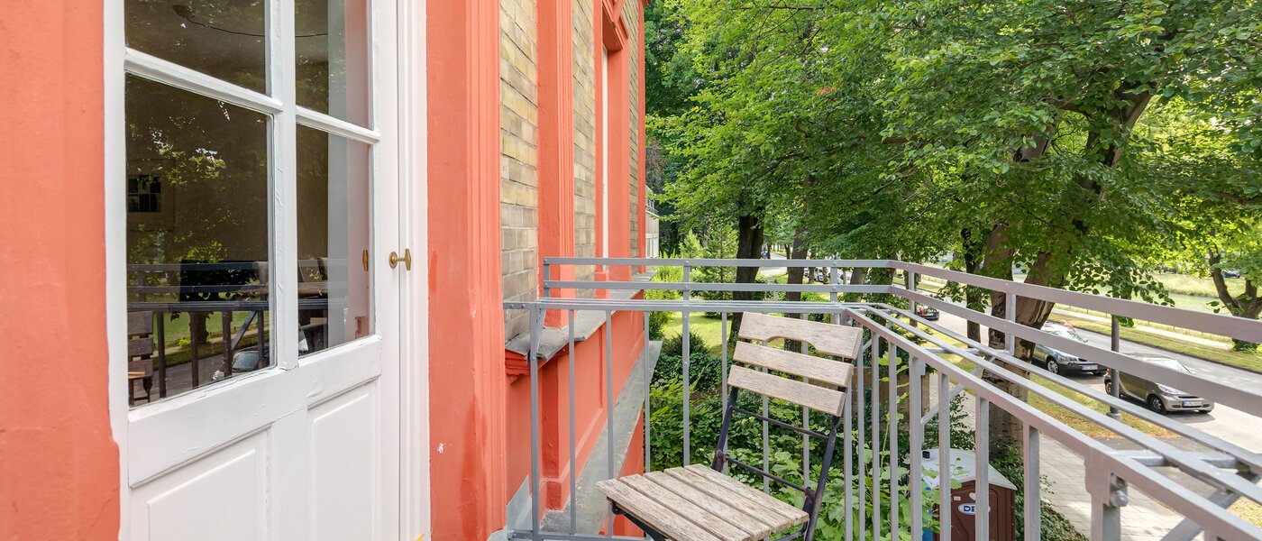 Плосък München Nymphenburg-Gern 01 Балкон 10861