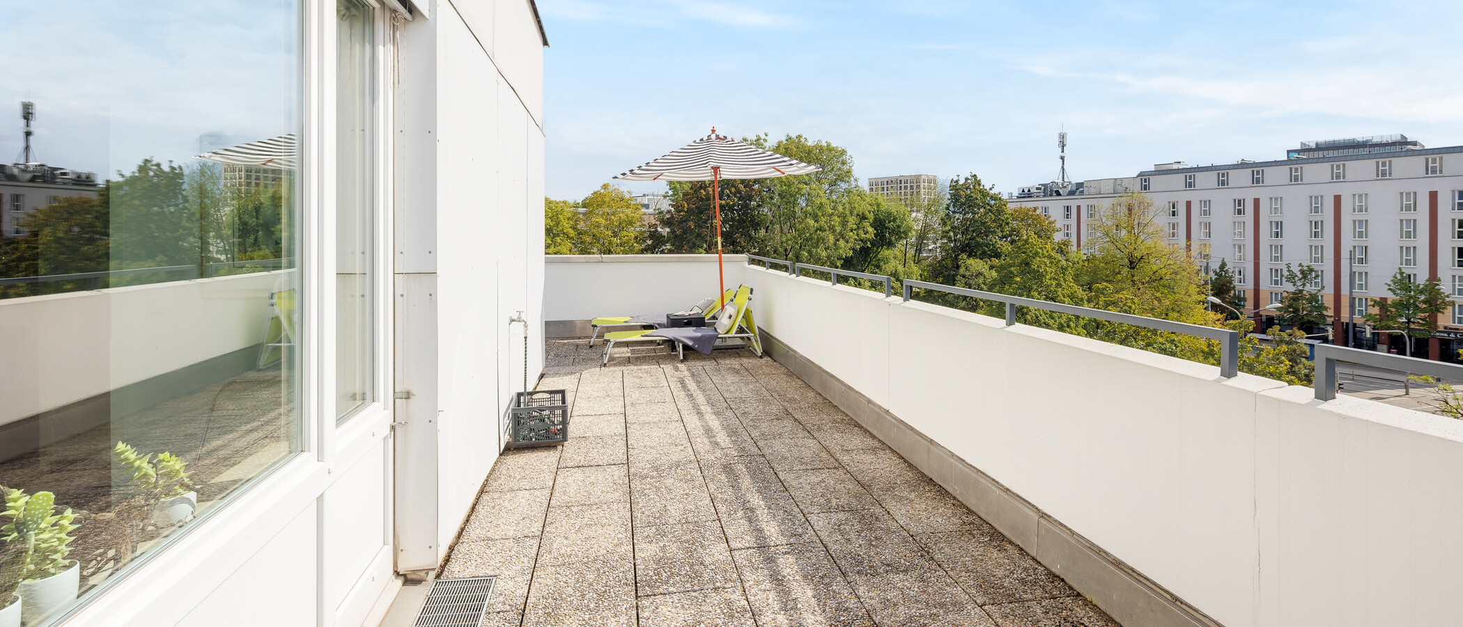 Плосък München Neuhausen 04 Покривна тераса 10865