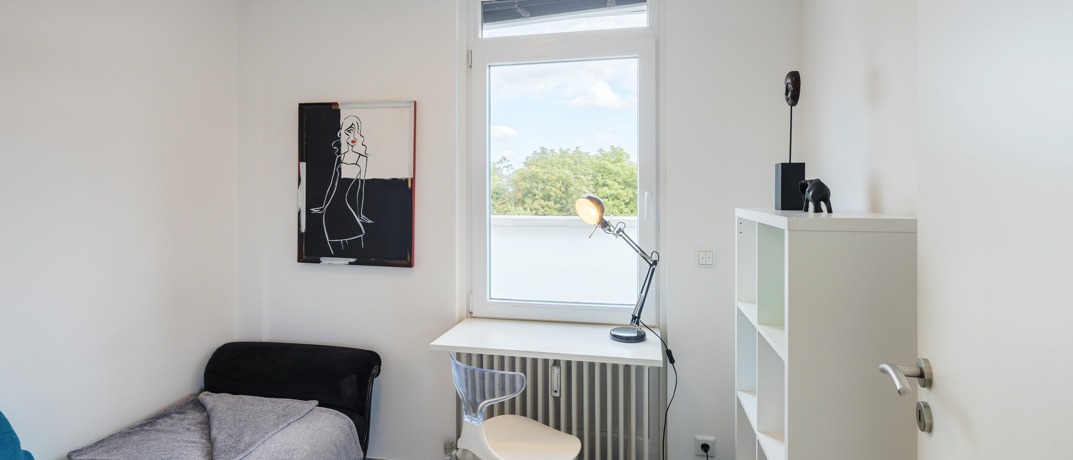Lapos München Neuhausen 02 Tanulószoba/vendégszoba 10865