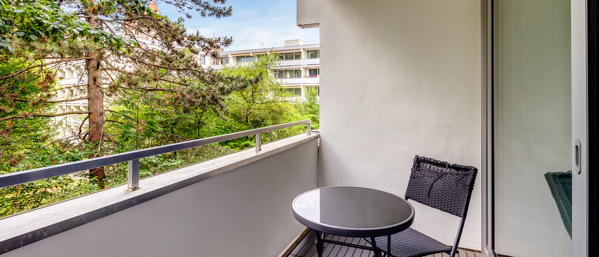 Flat München Maxvorstadt 02 Balkong 10870