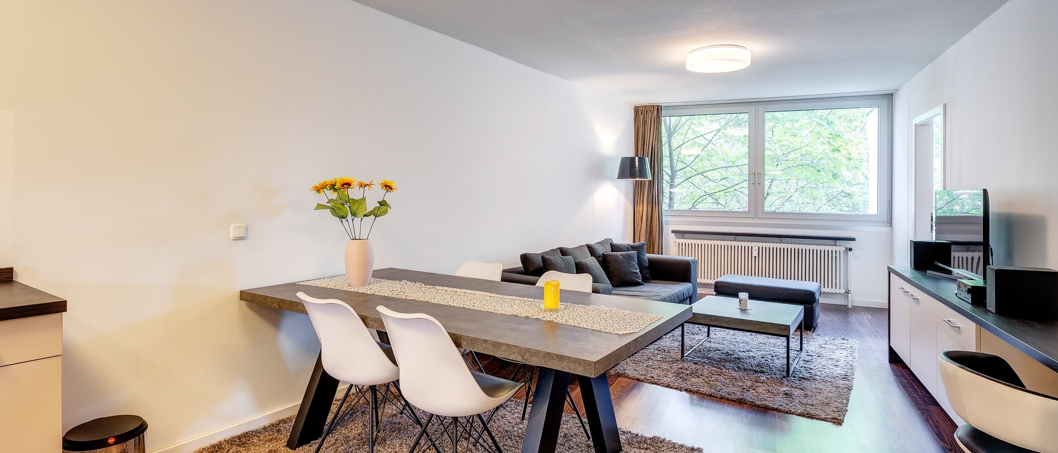 Flat München Maxvorstadt 01 Stue og oppholdsrom 10870