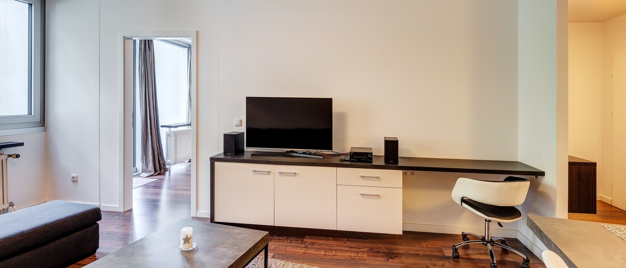 Flat München Maxvorstadt 03 Stue og oppholdsrom 10870