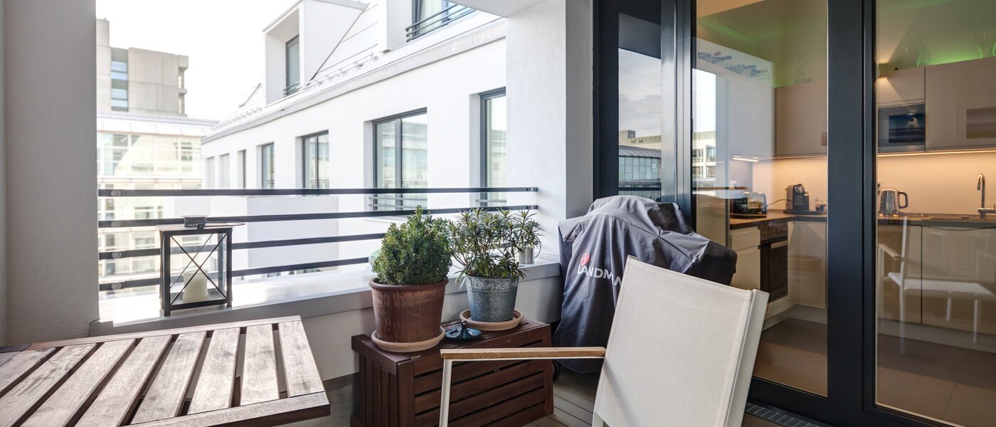 Galerija stanovanje München Maxvorstadt 02 Balkon 10881