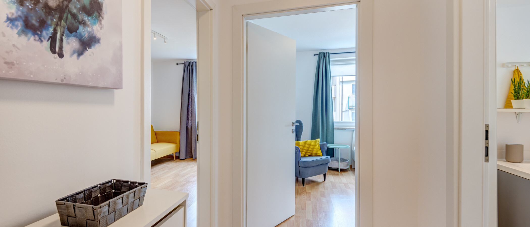 Lapos München Schwabing-West (rund um den Hohenzollernplatz) 01 Folyosó/folyosó 10889