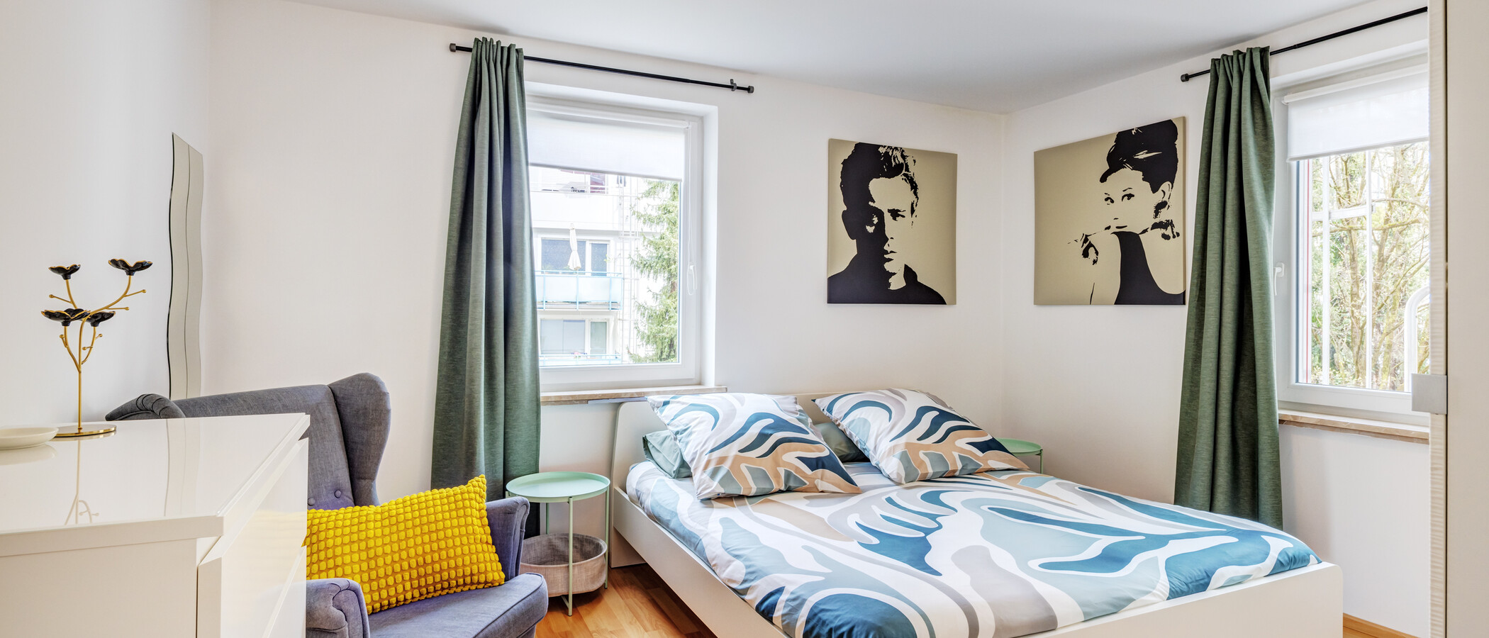 Lapos München Schwabing-West (rund um den Hohenzollernplatz) 01 Hálószoba 10889