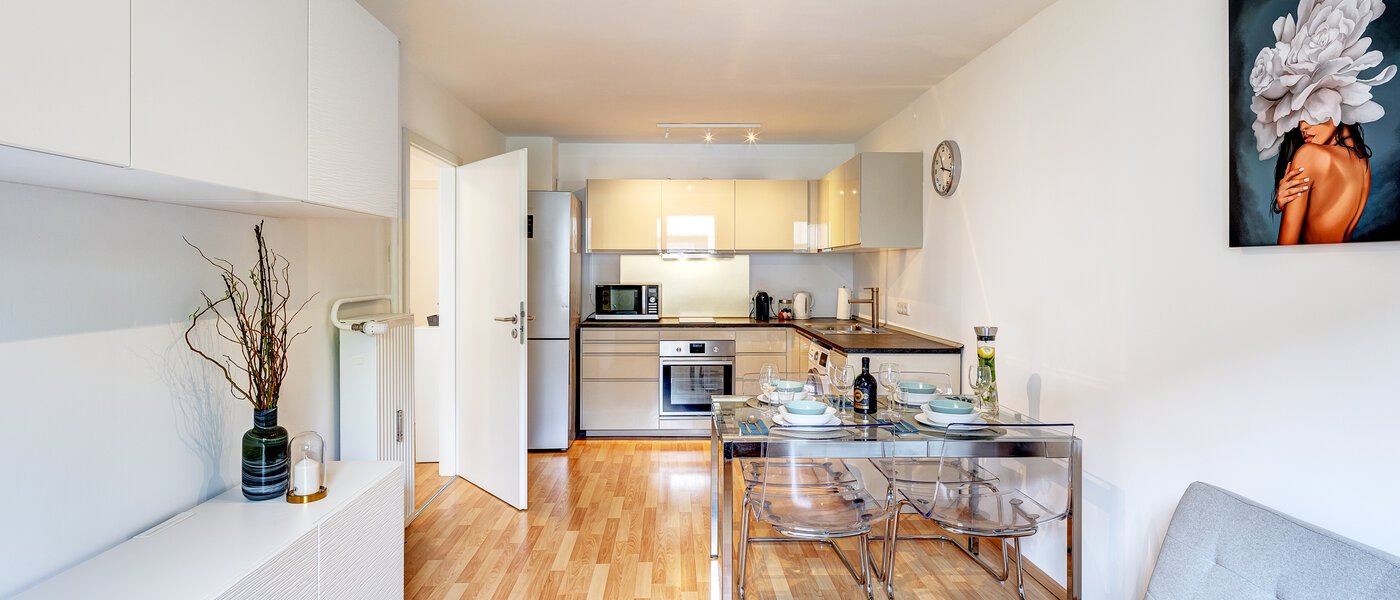 Плоский München Schwabing-West (rund um den Hohenzollernplatz) 04 Житлова зона 10889