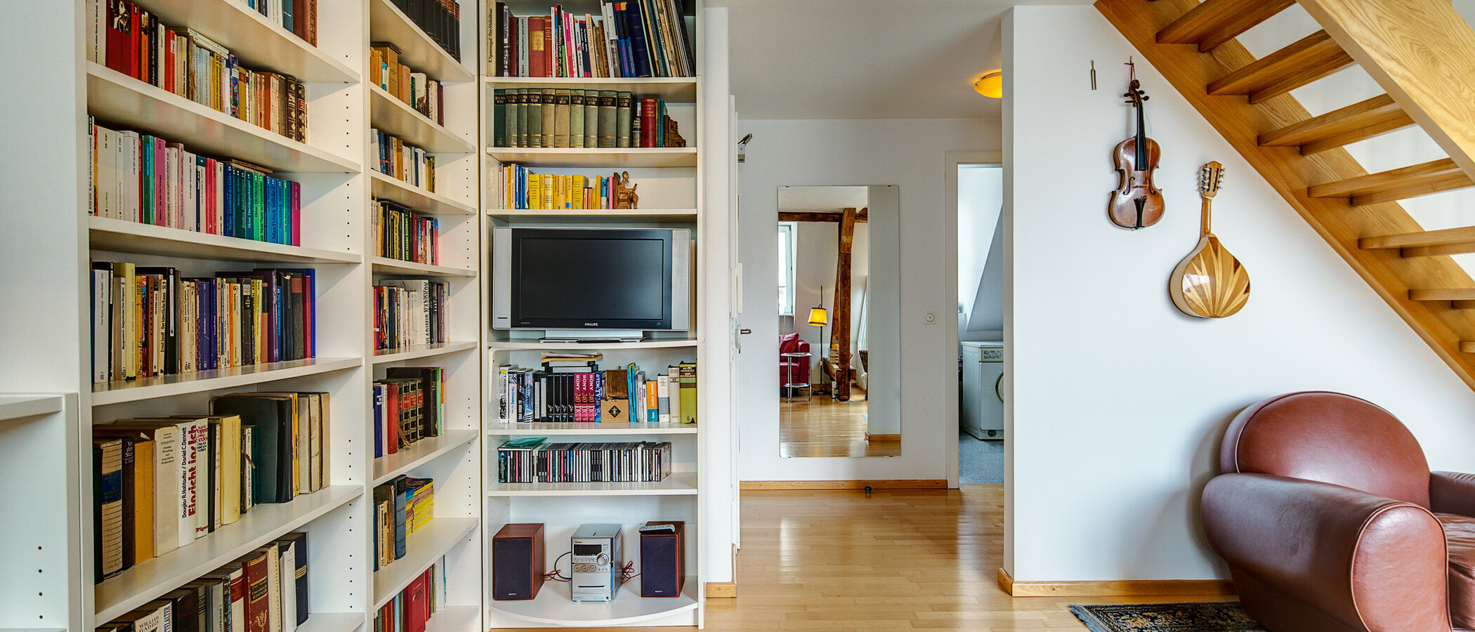 갤러리 플랫 München Schwabing (links der Leopoldstraße) 05 거실 공간 1090