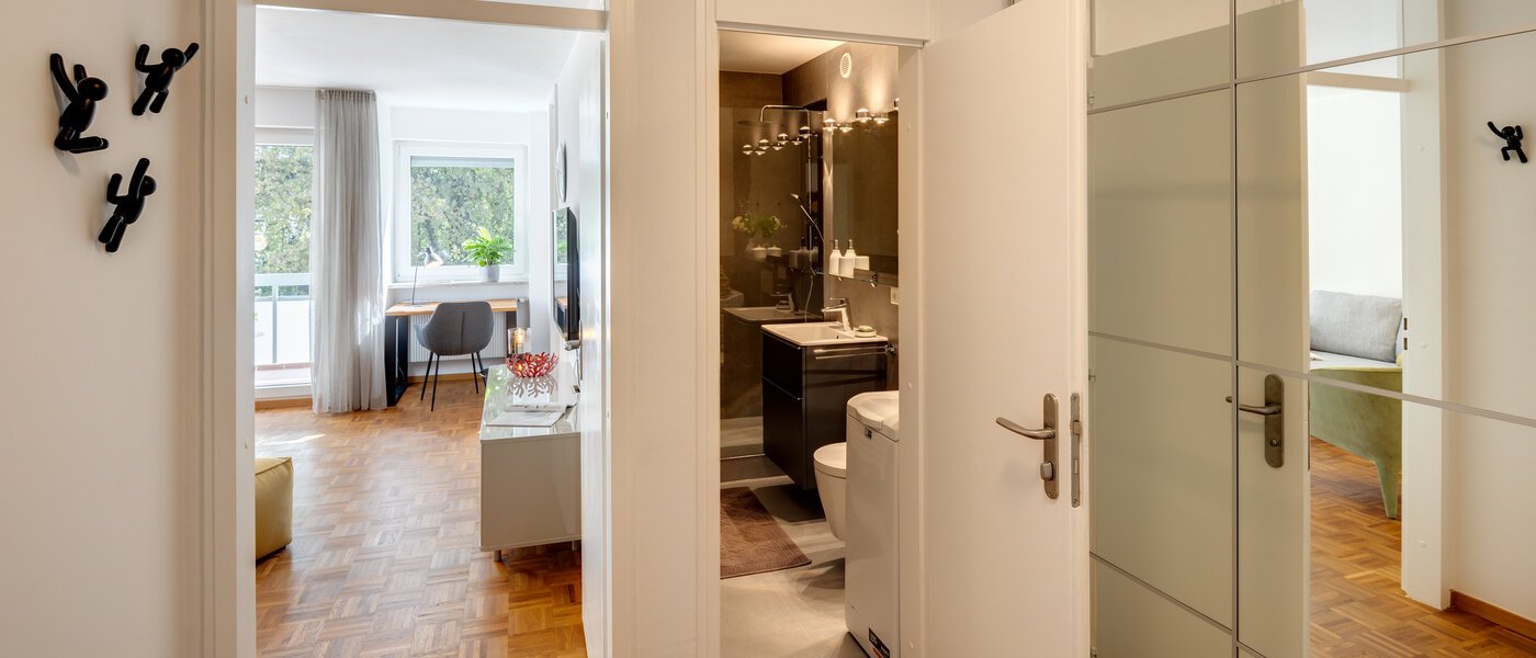 Ravna stran München Westpark 01 Koridor/hodnik 10928