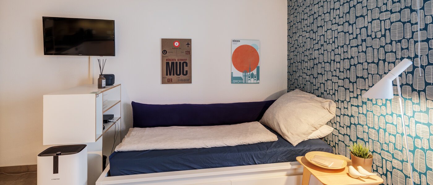 Ravna stran München Schwabing-West (rund um den Hohenzollernplatz) 01 Prostor za spanje 10929